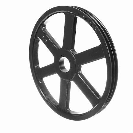 Browning 2 Groove Cast Iron Bushed Bore Multiple Sheave, 2B5V184 2B5V184